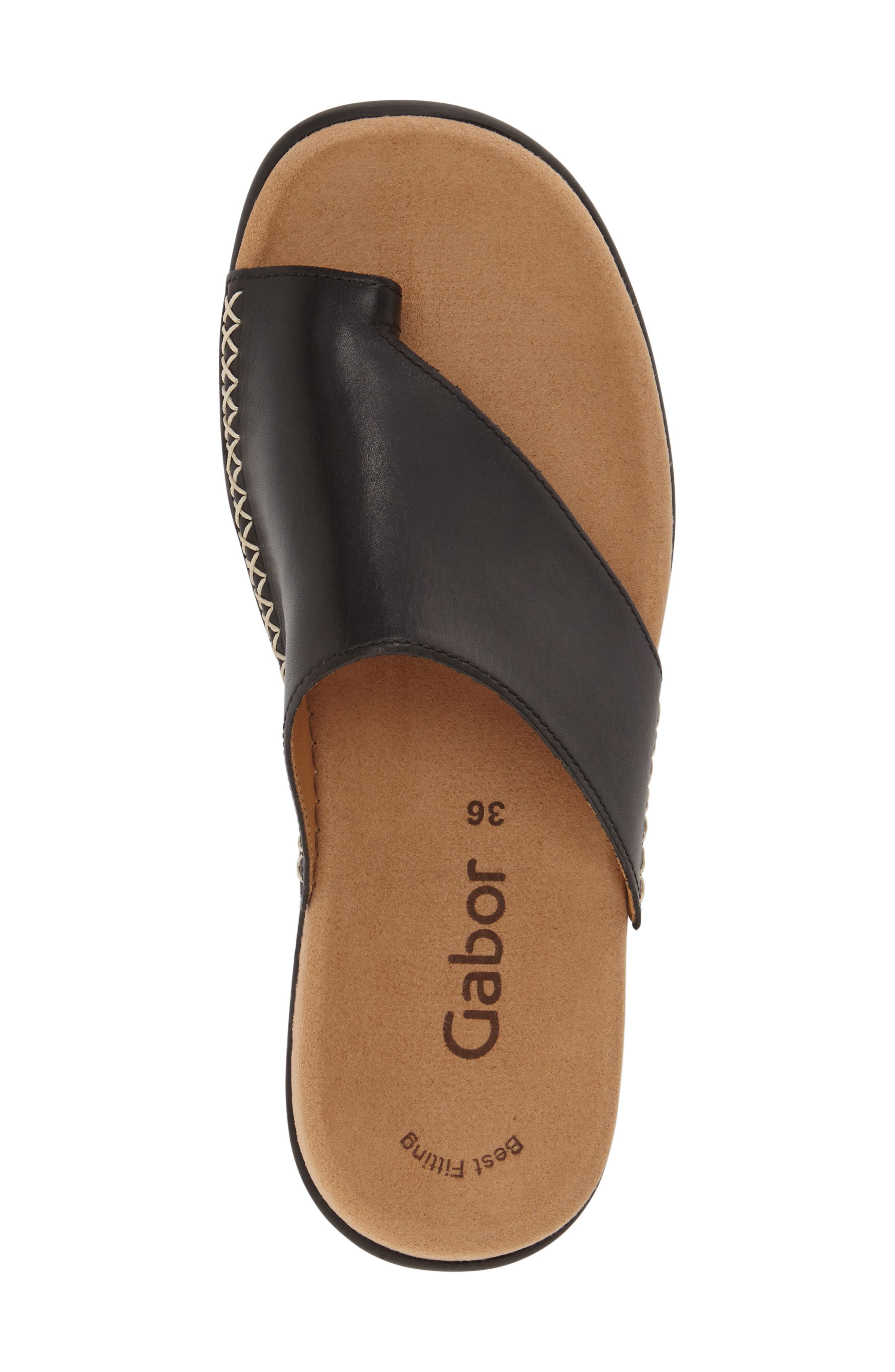 Gabor Toe Loop Sandal, Alternate, color, 