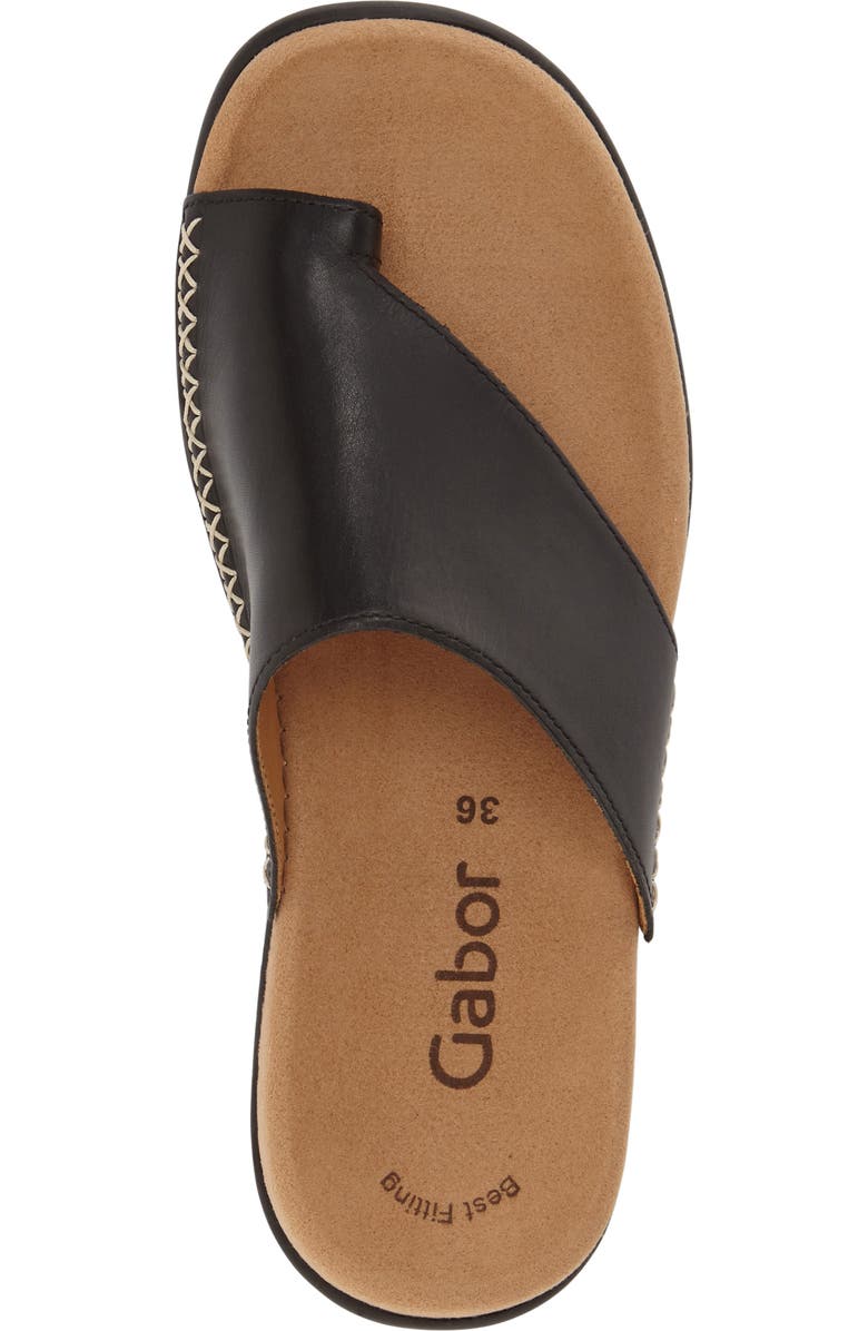 Gabor Toe Loop Sandal, Alternate, color,
