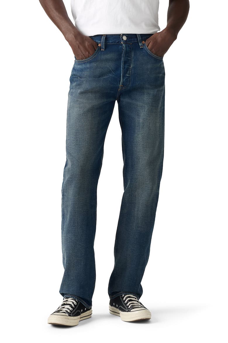 501® Original Straight Leg Jeans, Main, color, 3PM IN COLUMBUS