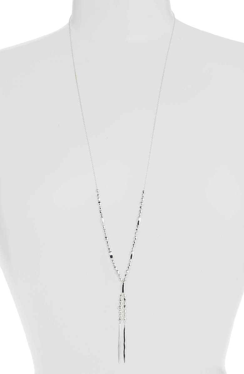 gorjana Kellen Slide Necklace, Alternate, color, 