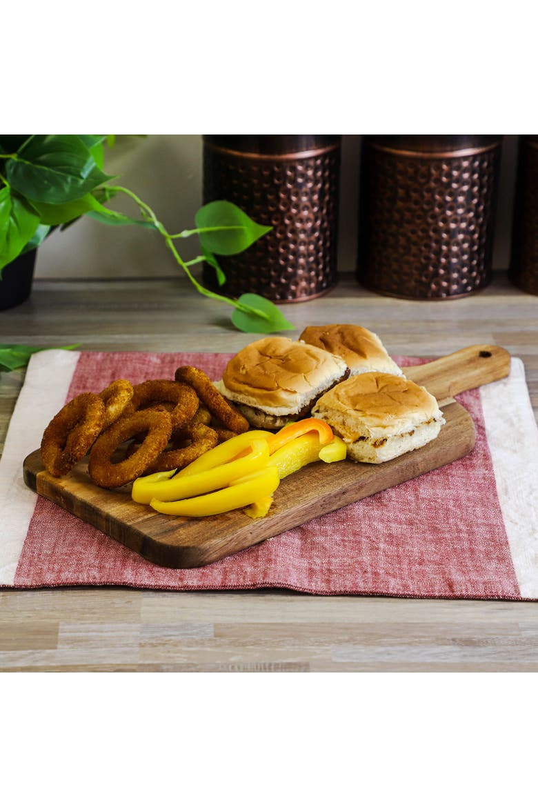 11.5 Inch Acacia Wood Charcuterie Cheese Board, Alternate, color, Acacia