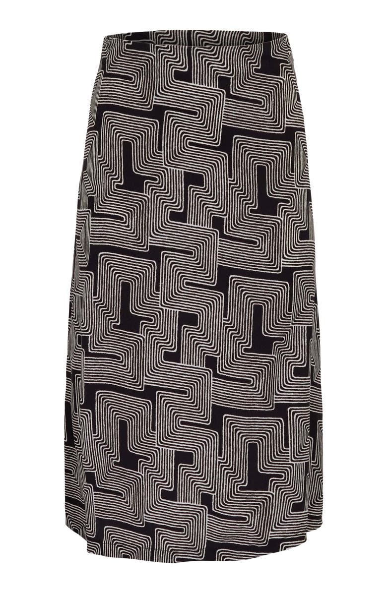 Lords of Harlech Inter Twine Womens Midi Skirt, Alternate, color, Inter Twine Black