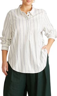 Universal Standard Elbe Stretch Shirt