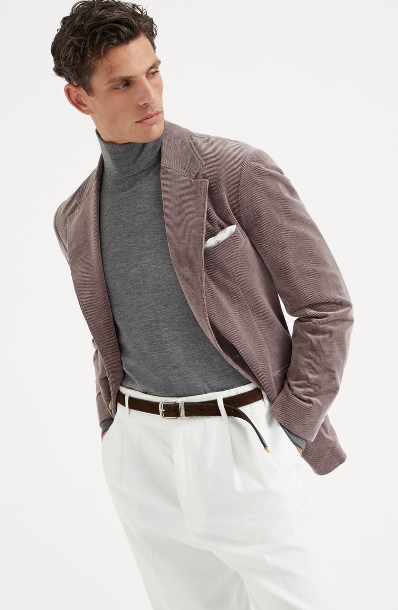 Brunello Cucinelli Cashmere and silk lightweight turtleneck sweater, Alternate, color,