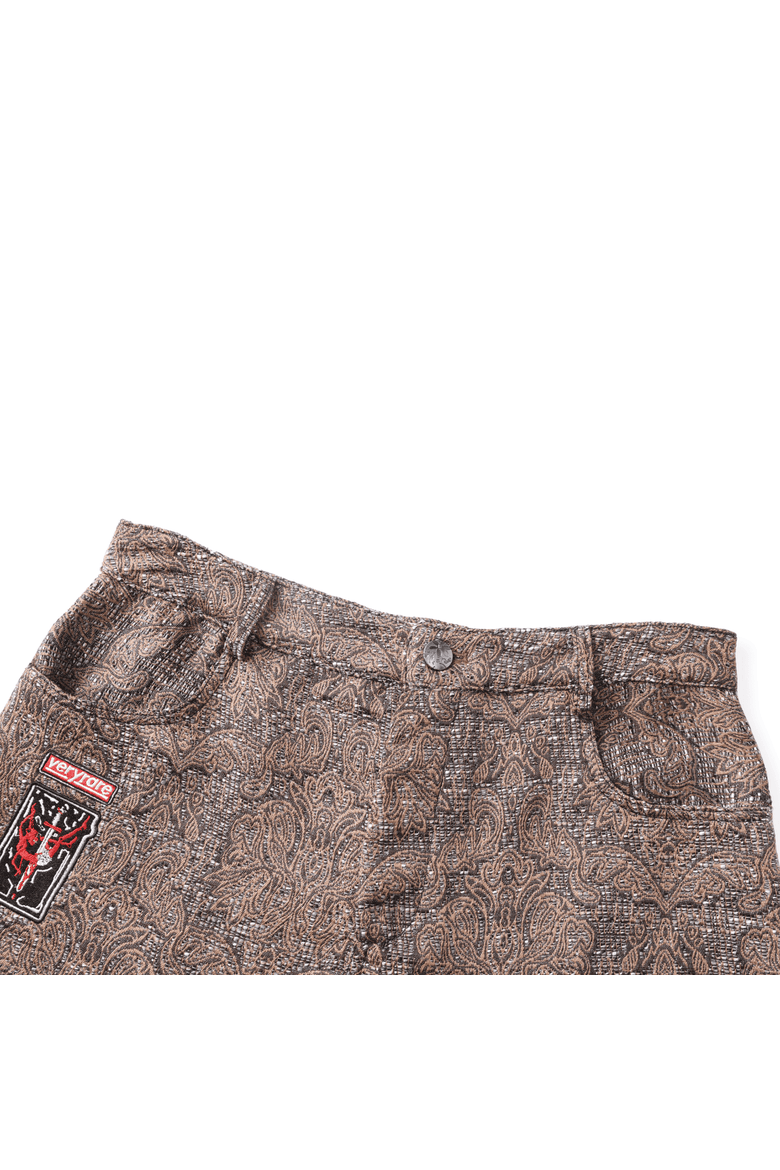 Damask Pants, Alternate, color, Brown
