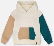 Deux par Deux Long Sleeve French Terry Hoodie