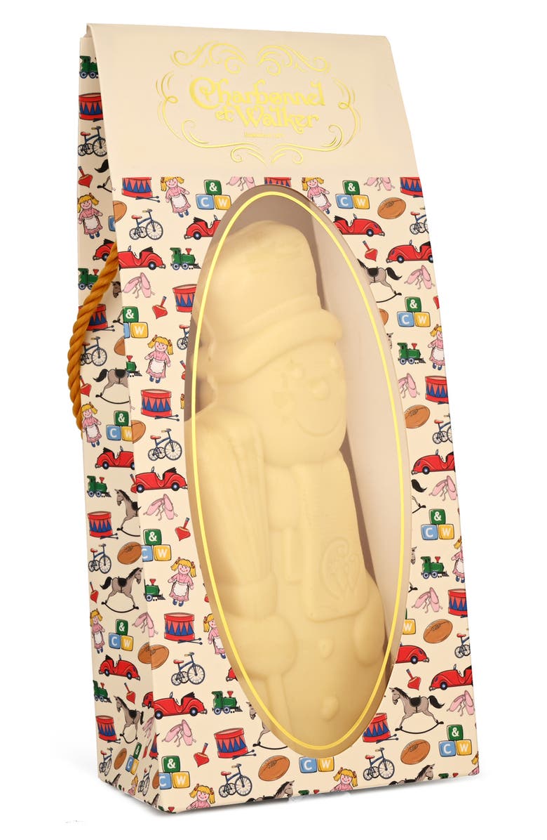 Charbonnel et Walker White Chocolate Snowman, Alternate, color,