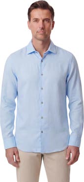 Lords of Harlech Linen Long Sleeve Shirt