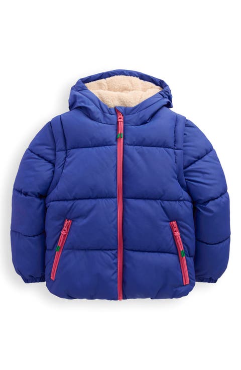Kids' Quilted Hooded 2-in-1 Puffer Jacket (Toddler, Little Kid & Big Kid)