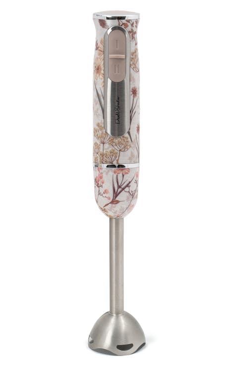 Floral Print Immersion Blender