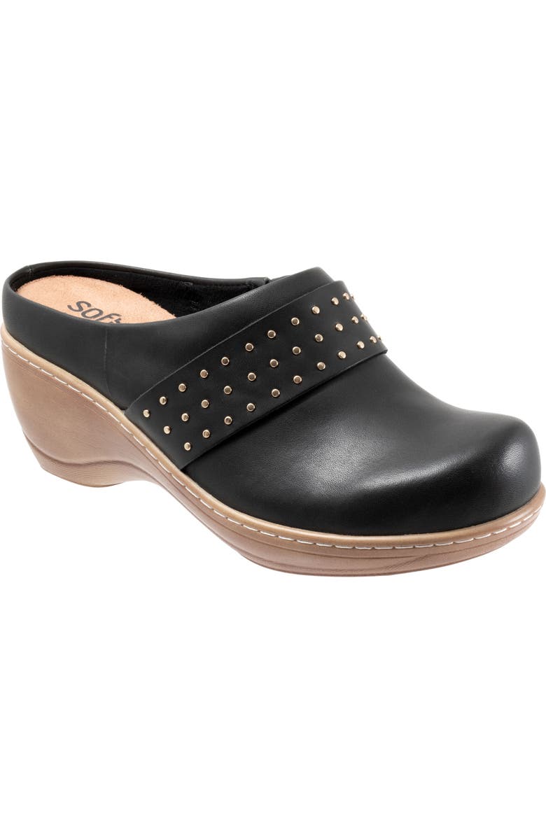SoftWalk<sup>®</sup> Marana Studded Strap Clog, Main, color,