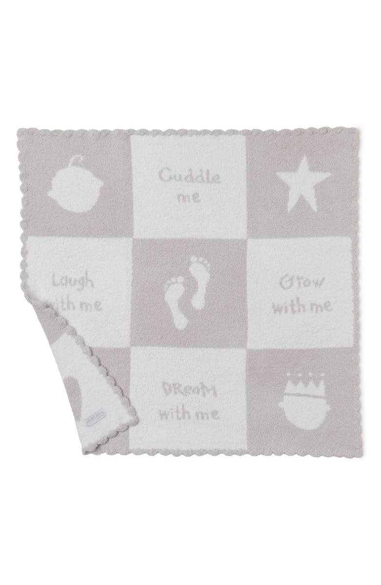 Barefoot Dreams<sup>®</sup> CozyChic<sup>®</sup> Cuddle Baby Blanket, Alternate, color, Cream-Stone