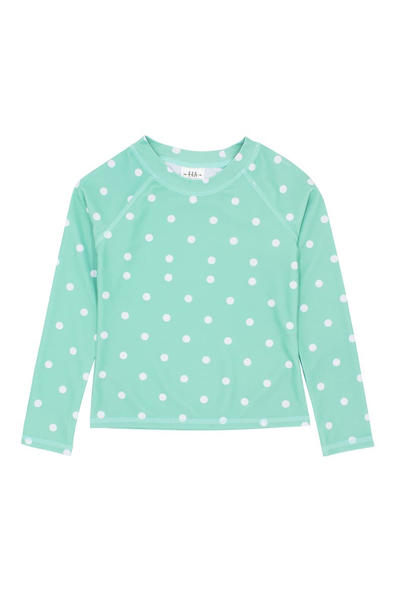 Kids' Surf Babe Long Sleeve Rashguard, Main, color, SAGE