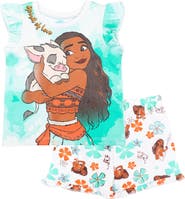 Disney Princess T-Shirt & French Terry Shorts Set