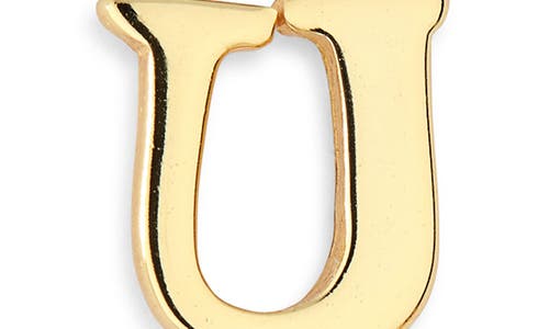 Marlyn Schiff Block Letter Initial Stud Earrings