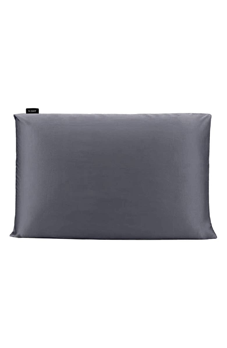 NIGHT Trisilk<sup>™</sup> Stretch Silk Pillowcase, Main, color,