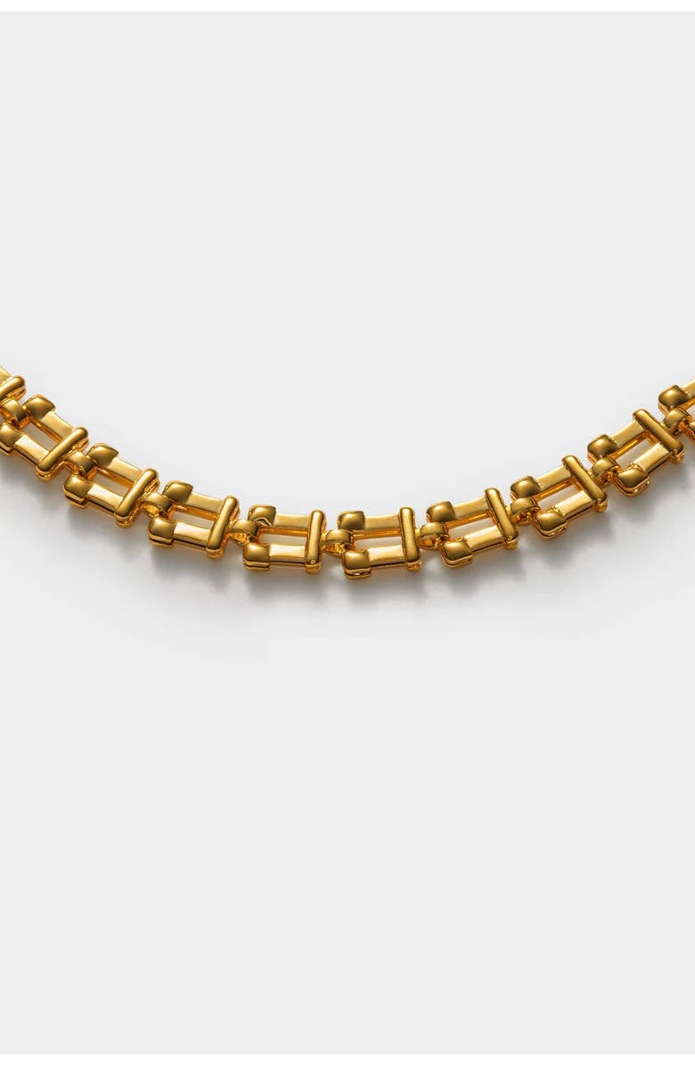 Katie Loxton Grecian Waterproof Gold Link Bracelet, Alternate, color, Gold