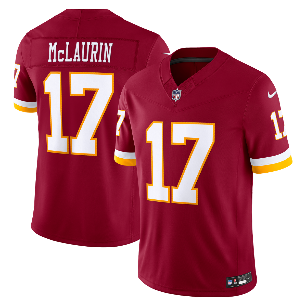 Nike Men's Nike Terry McLaurin Burgundy Washington Commanders Team ...