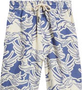 OAS Rogue Porto Linen Drawstring Shorts