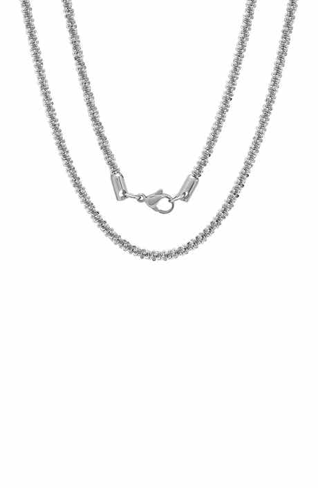 Men's Twist Chain Necklace