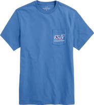 vineyard vines Camo Crab & Whale Pocket Graphic T-Shirt