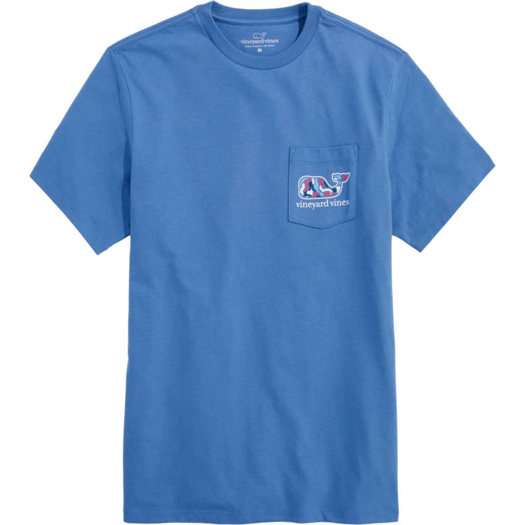 Vineyard Vines Camo Crab & Whale Pocket Graphic T-shirt