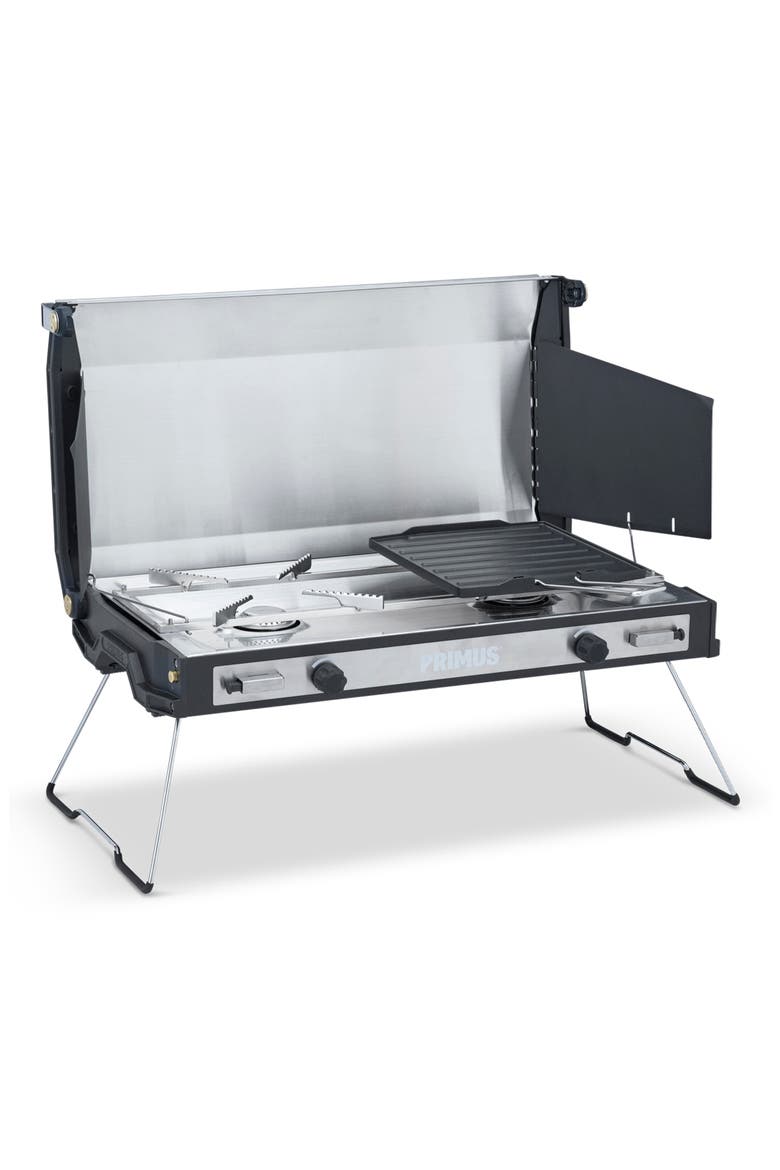 Tupike 2-Burner Camping Stove, Alternate, color, SILVER