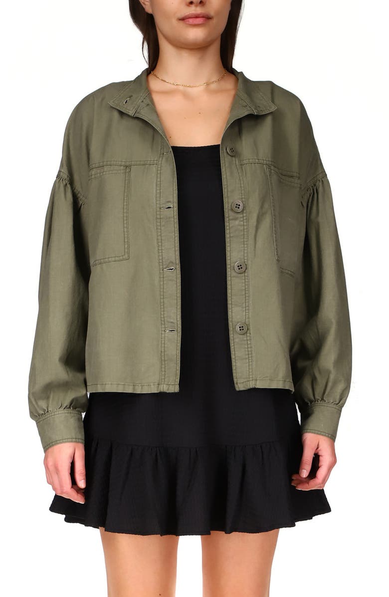 Sanctuary Keystone Shirt Jacket, Main, color, 