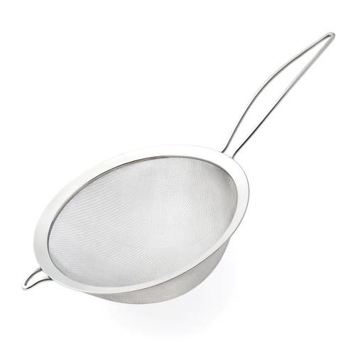 Cuisipro 15 Inch Standard Mesh Strainer, Stainless Steel In Silver
