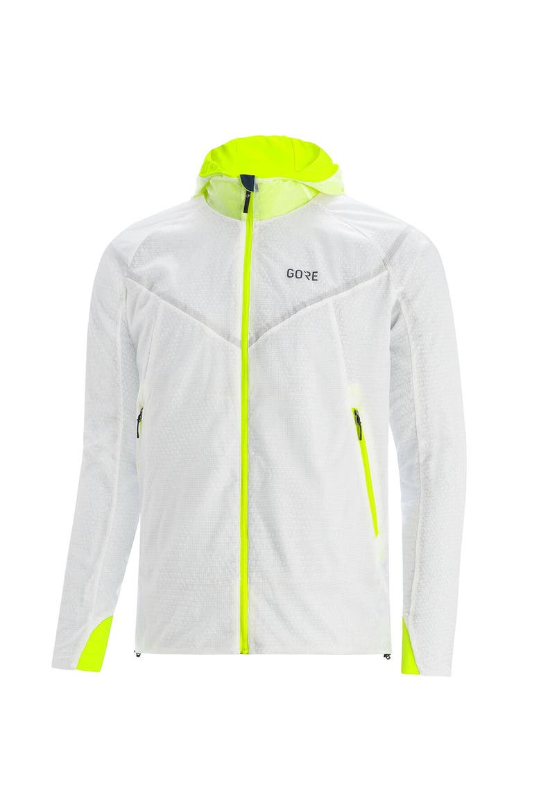 R5 Gore-Tex Infinium Insulated Jacket - Men's, Main, color, White/Neon Yellow