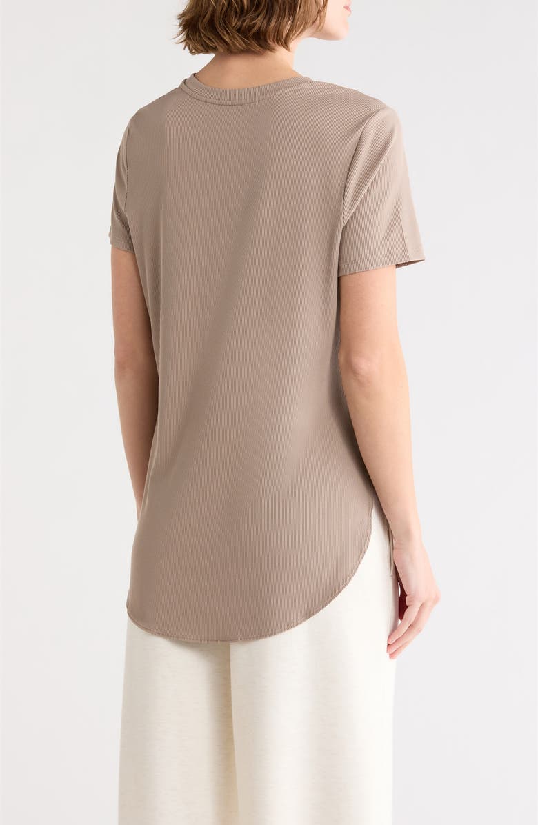 SKECHERS GoWalk<sup>®</sup> Rib Tunic T-Shirt, Alternate, color, Desert