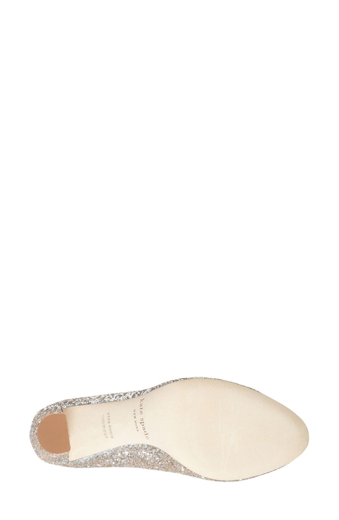 'dani too' pump, Alternate, color, ROSE GOLD METALLIC NAPPA