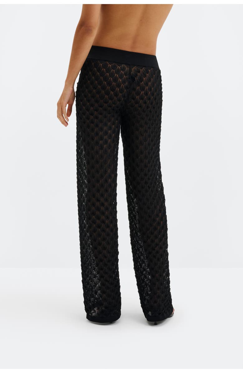 Malina Alissa Knitted Pants, Alternate, color, Black