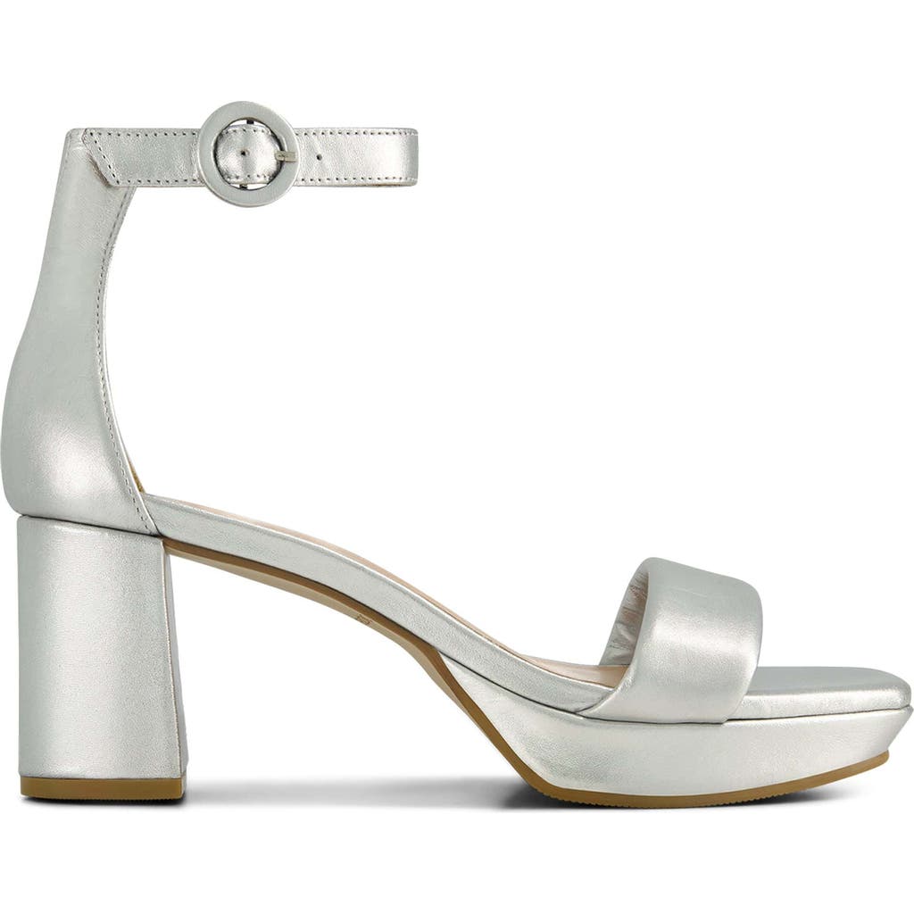 Bernardo Footwear Carla Platform Sandal In Silver