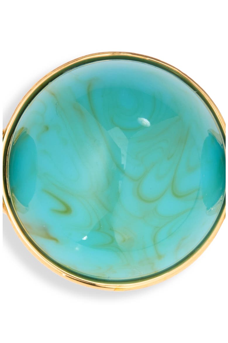 Aventura Barrette, Alternate, color, TURQUOISE