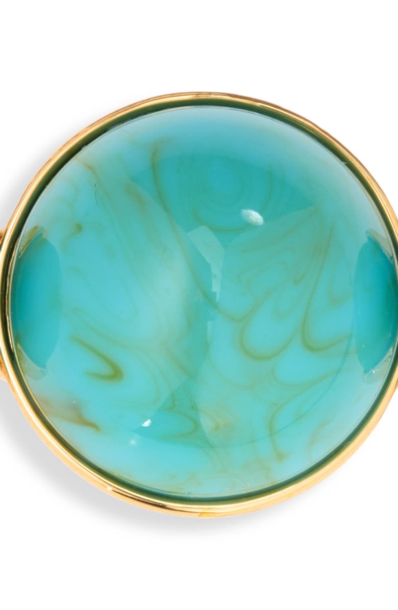 Lele Sadoughi Aventura Barrette, Alternate, color, Turquoise