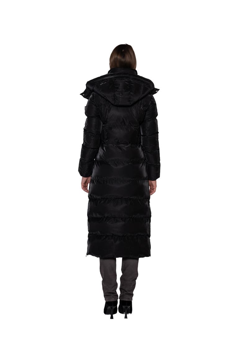 Women's Bird of Paradise Quilted Coat, Alternate, color, BLACK DIAMOND