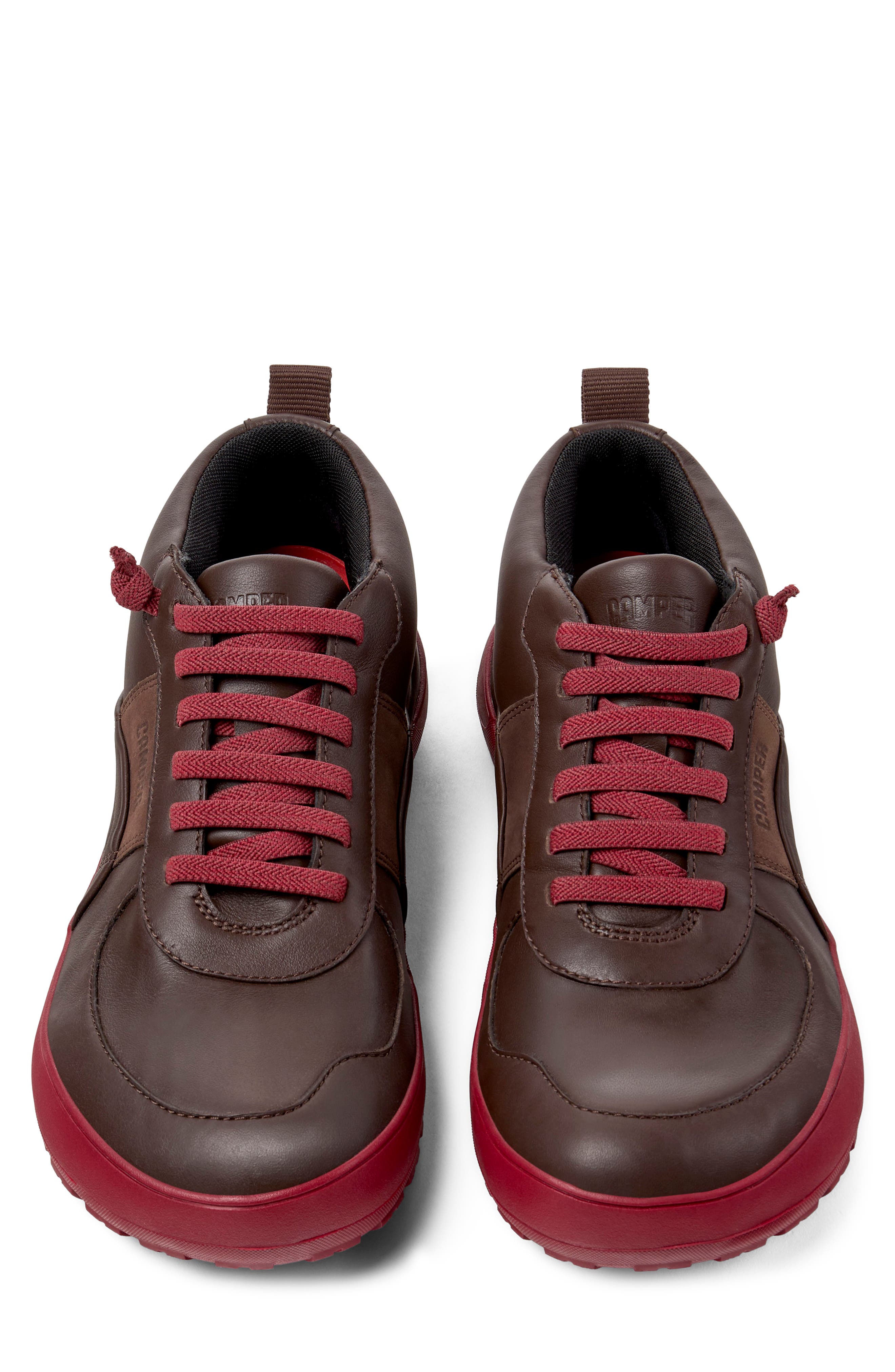 Peu Serra Leather Gore-Tex® Waterproof Ankle Bootie, Alternate, color, DARK BROWN