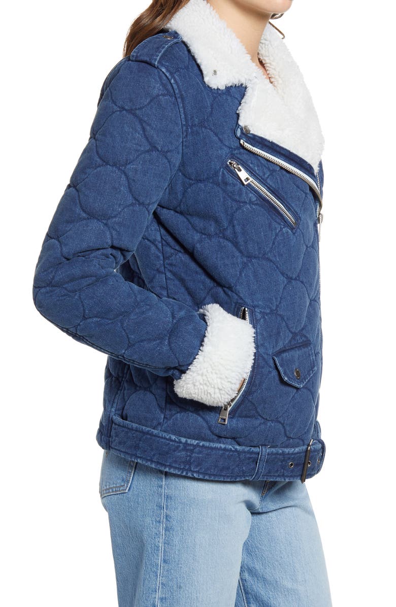 Levi's<sup>®</sup> Denim Moto Jacket, Alternate, color, 