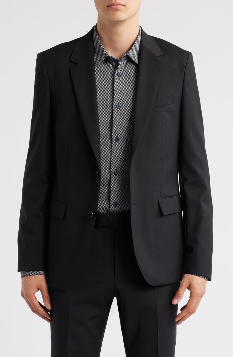 Houston Solid Wool Suit Jacket