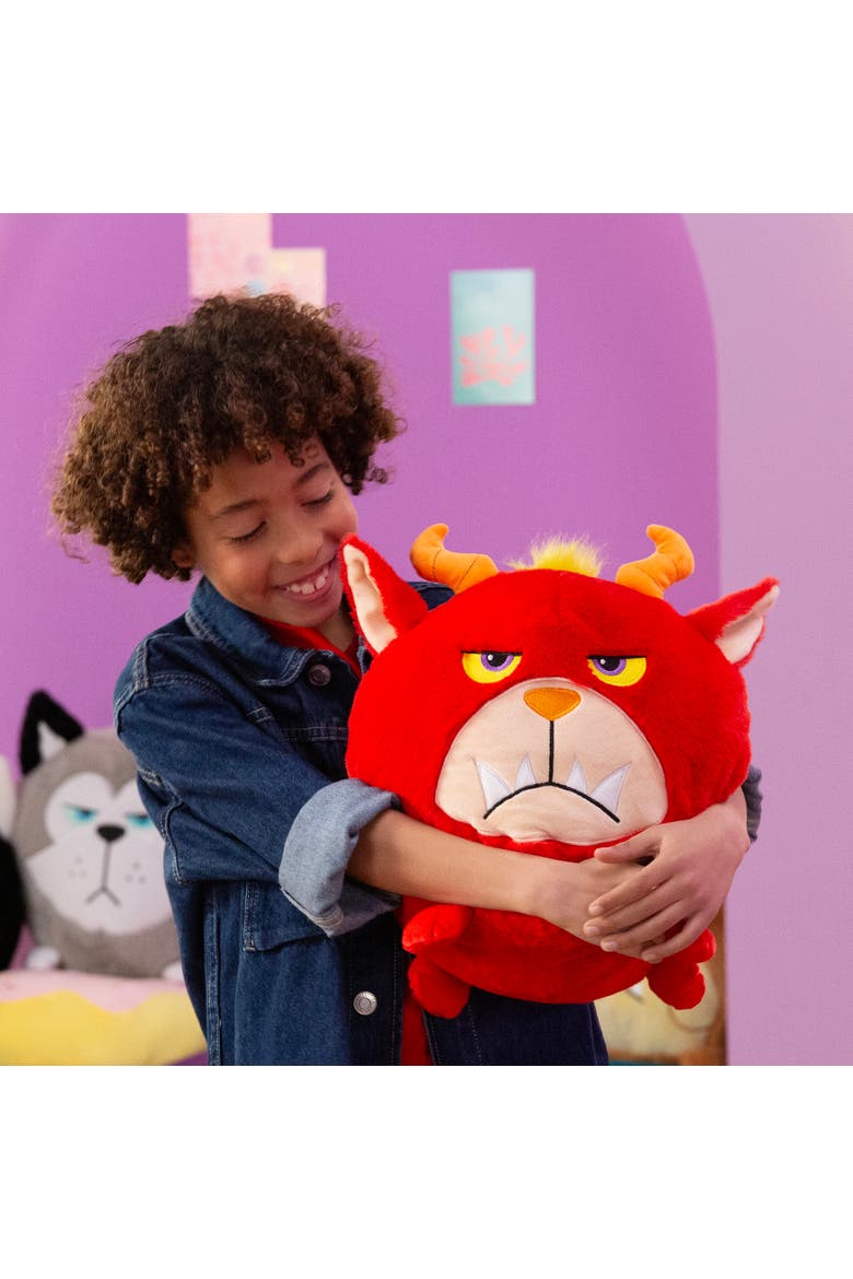 Rogue Monster 12 Inch Red Animal Plush, Alternate, color, Multicolored
