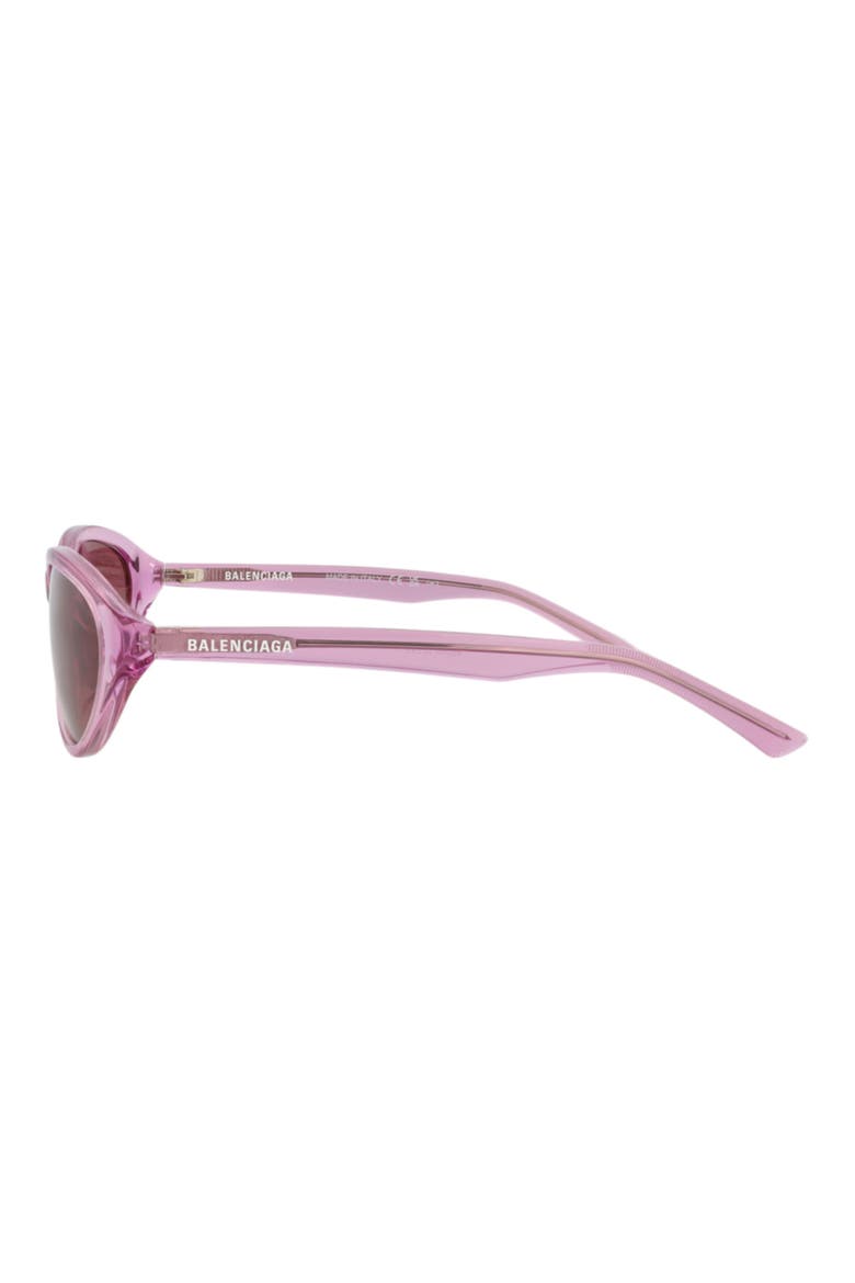 58mm Cat Eye Sunglasses, Alternate, color, VIOLET VIOLET VIOLET