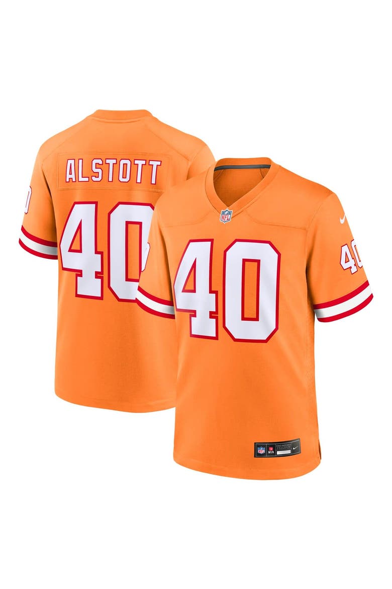 Youth Nike Mike Alstott Orange Tampa Bay Buccaneers Retired Player Game Jersey, Main, color, Orange