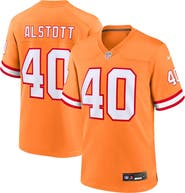 Nike Youth Nike Mike Alstott Orange Tampa Bay Buccaneers Retired Player Game Jersey