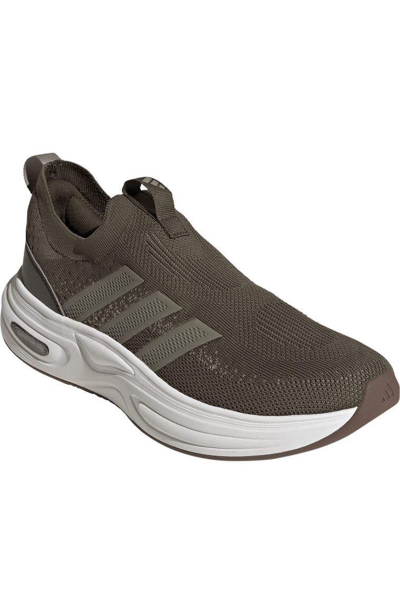 adidas Cloudfoam Cuxxion Slip-On Sneaker, Main, color, Cargo/ Silver Pebble/ Green