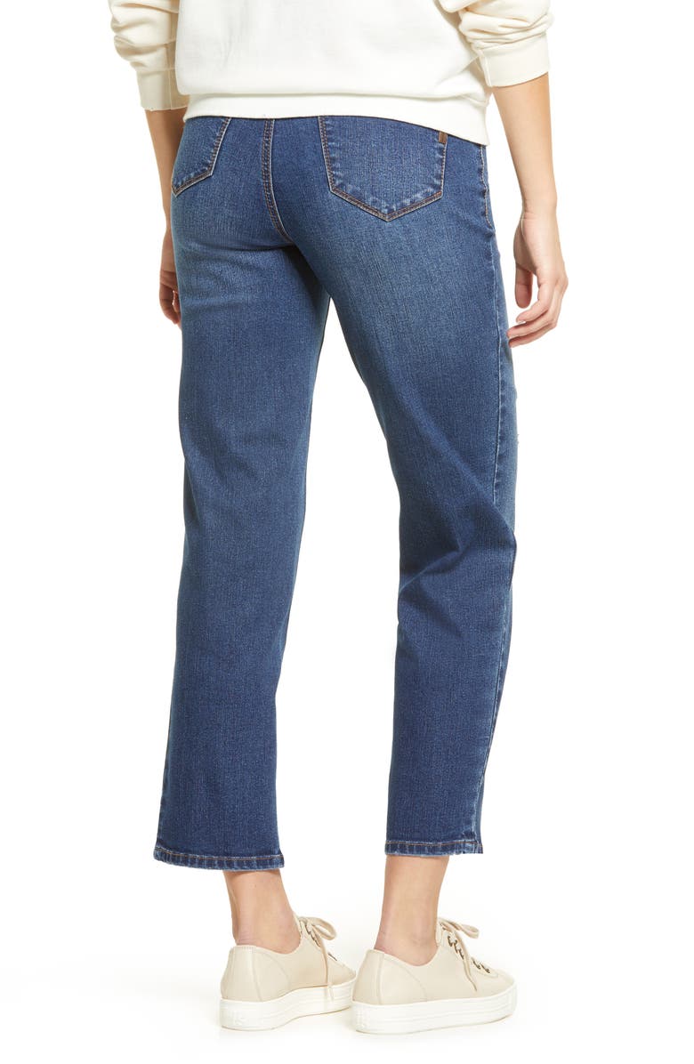 1822 Denim Re:Denim Over the Bump Ankle Straight Leg Maternity Jeans, Alternate, color, 