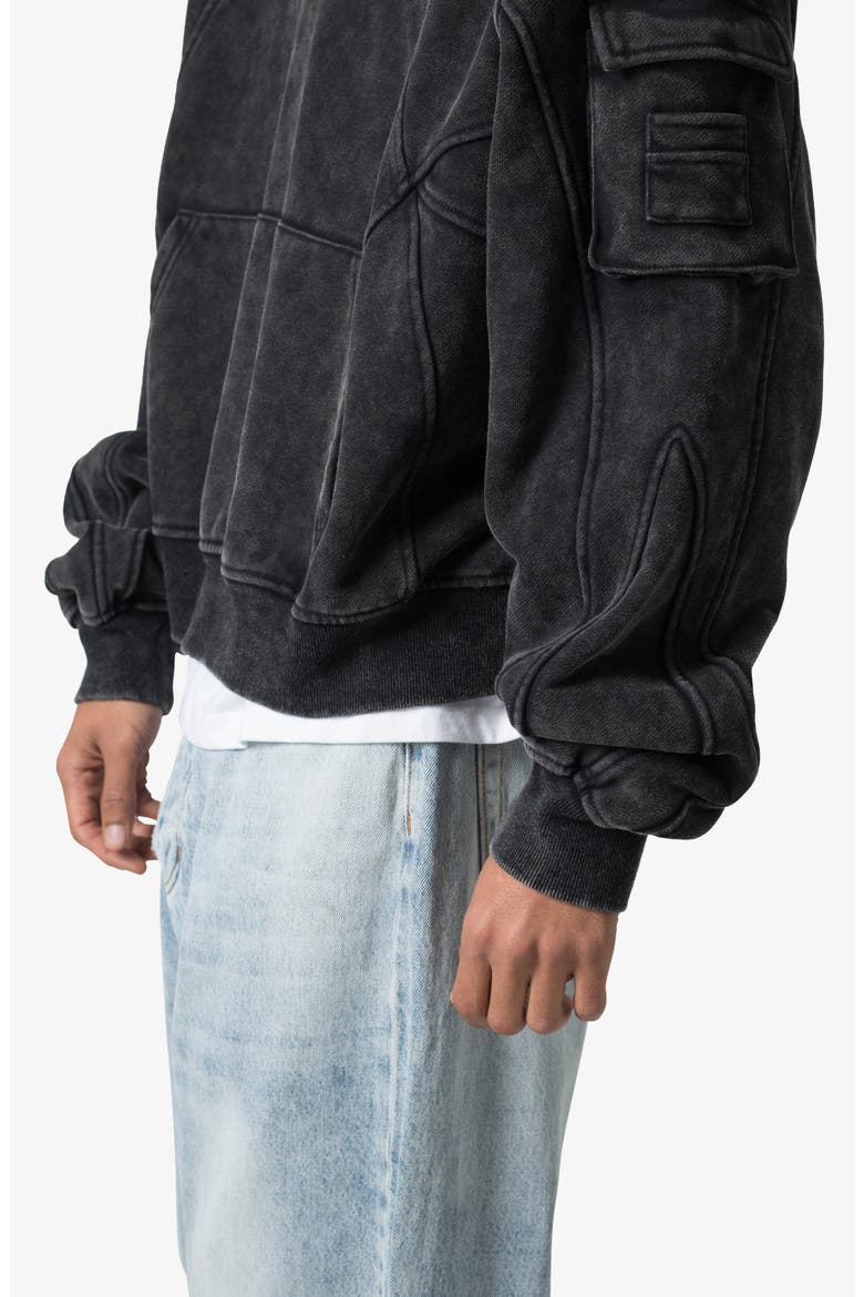Oversize Pullover Hoodie, Alternate, color, CHARCOAL GREY