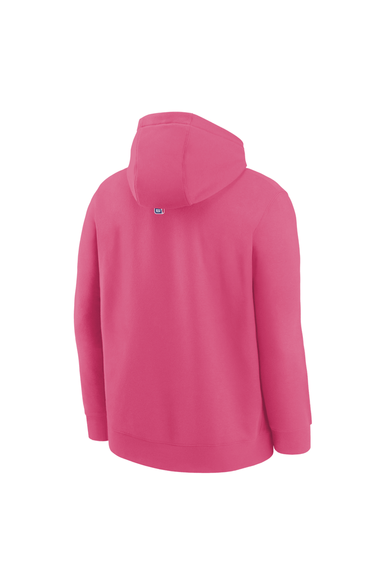 Nike Youth Nike Pink San Antonio Spurs 2025/26 City Edition Club Fleece Pullover Hoodie, Alternate, color, Pink