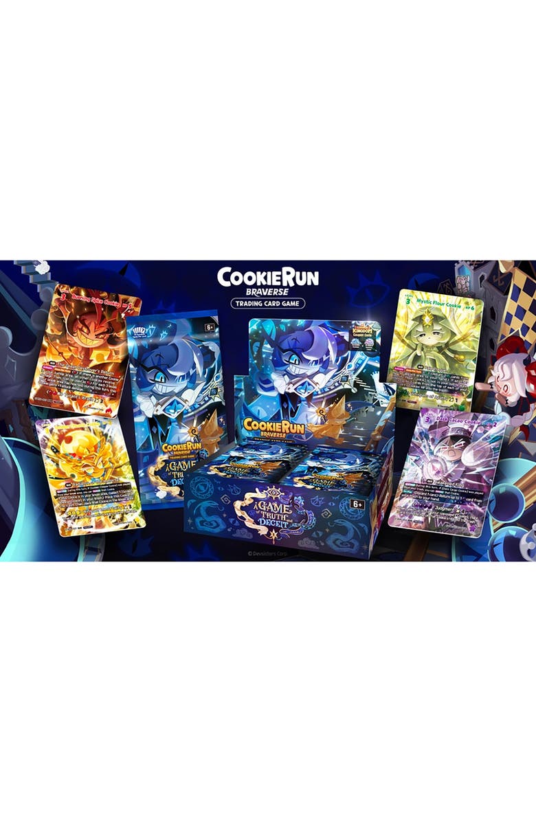 CookieRun: Braverse Trading Card Game A Game of Truth & Deceit Card Game, Alternate, color, Multicolored