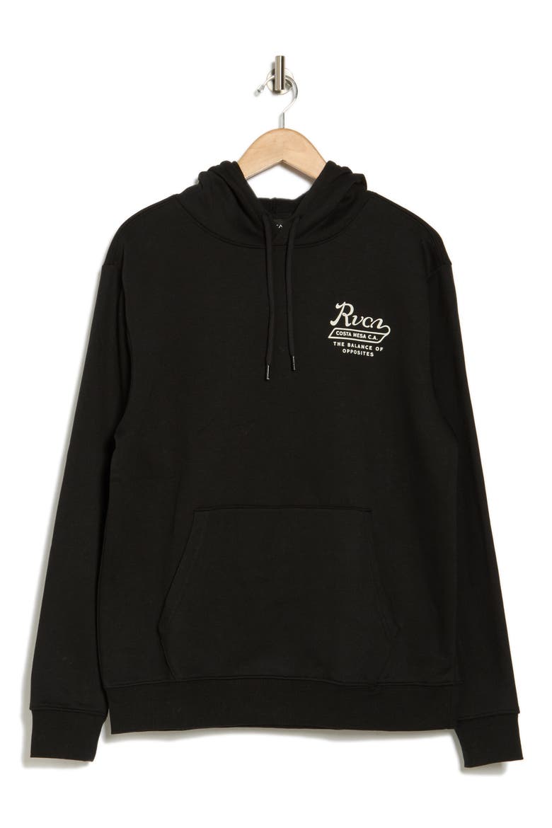 Oliver Graphic Print Hoodie, Alternate, color, BLACK
